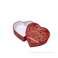 Unique Heart Pattern Oval Shape Paper Boxes Set